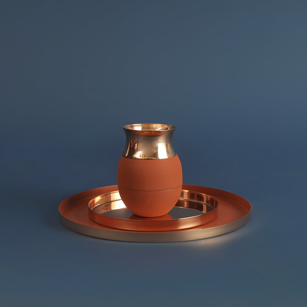 Copper Large Lota Tiffin