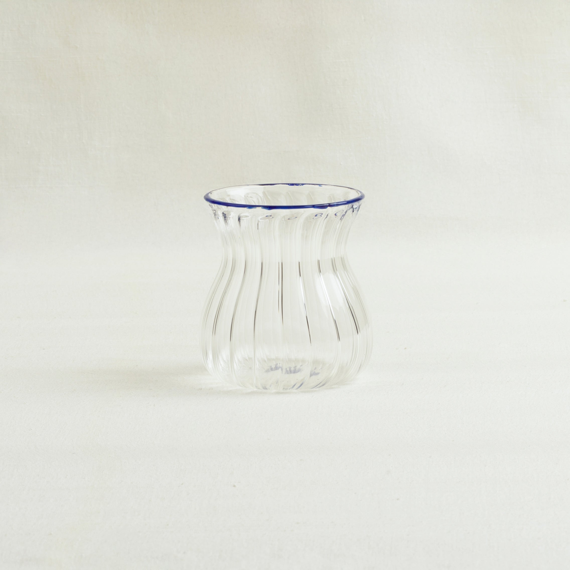 Lota Glassware Short Blue