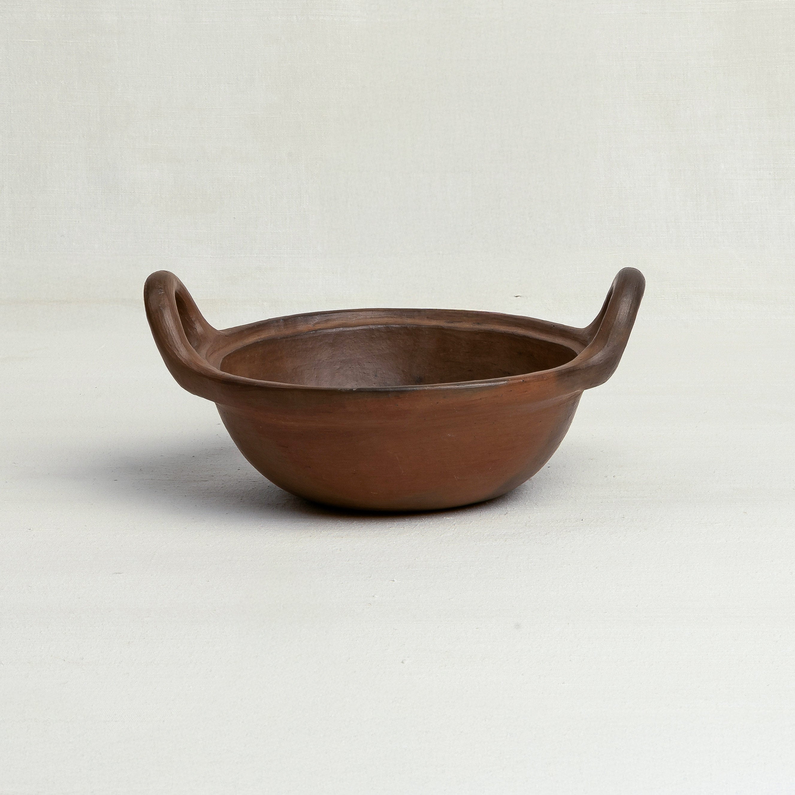 Copper Tokri Chafing Basket / Terracotta Kadai (Large)