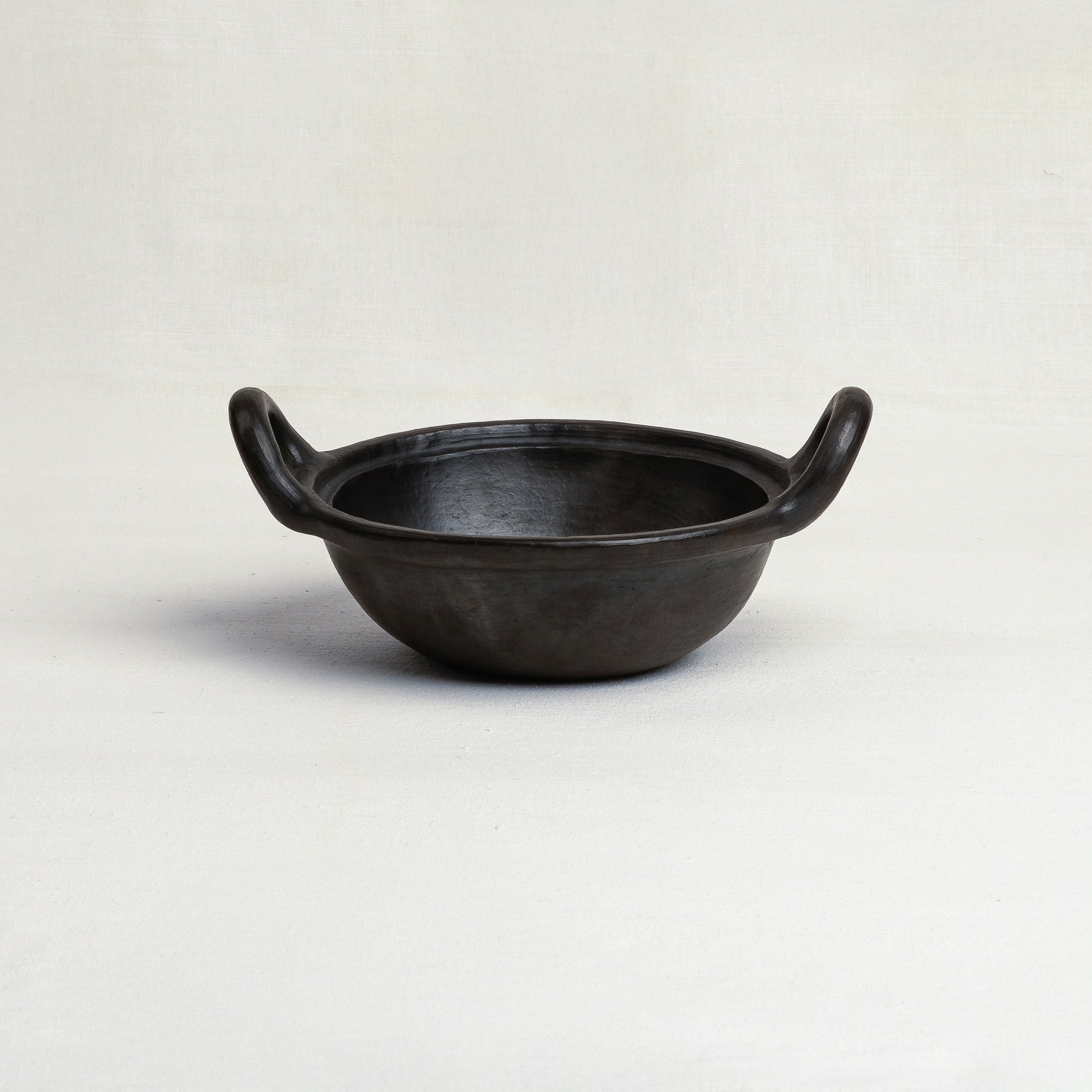 Brass Finish Kadai and Tokri Chafing Basket Small