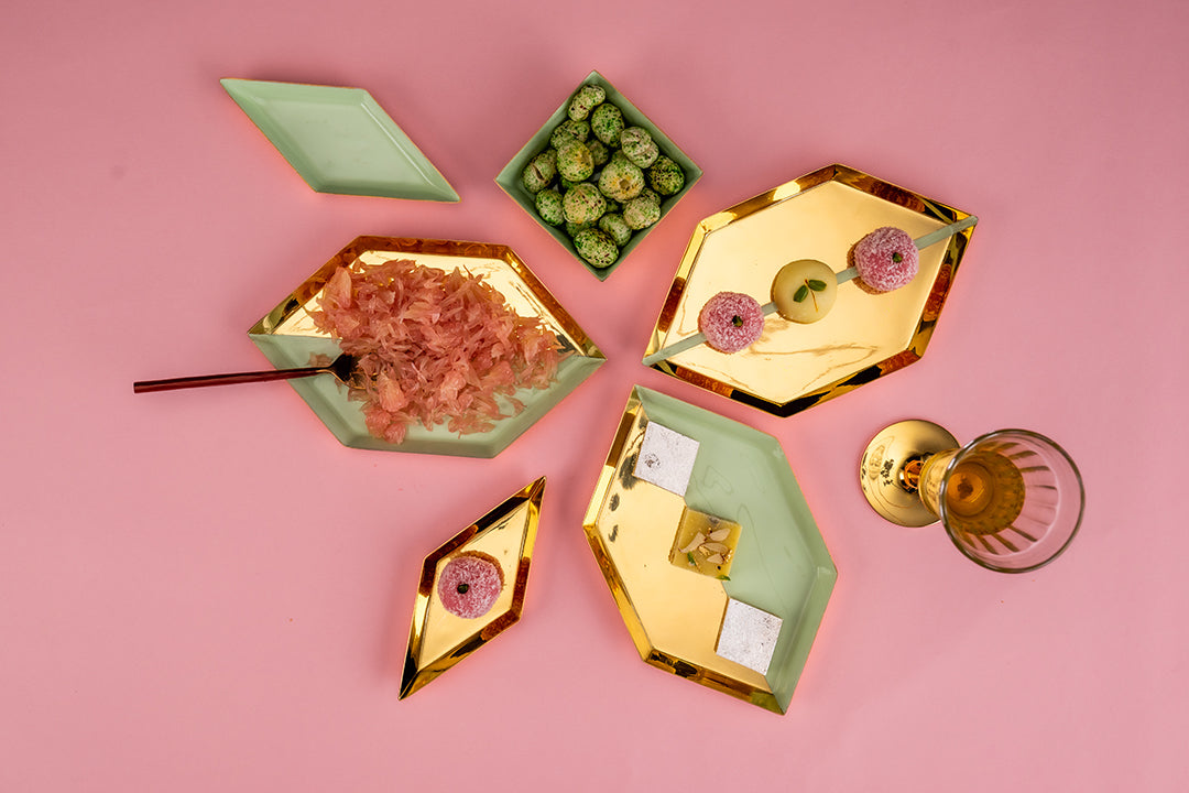 Shatkon Tapas Platter Mint Line