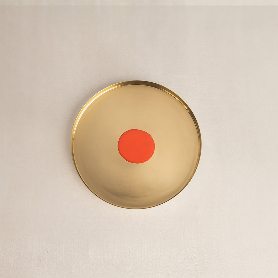 Bindu Thaali Platter Narangi (8")