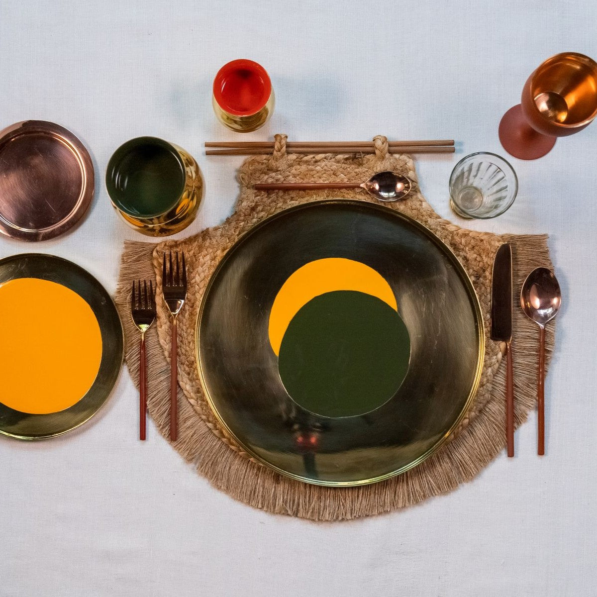 Tantra Thaali Platter Water (12")