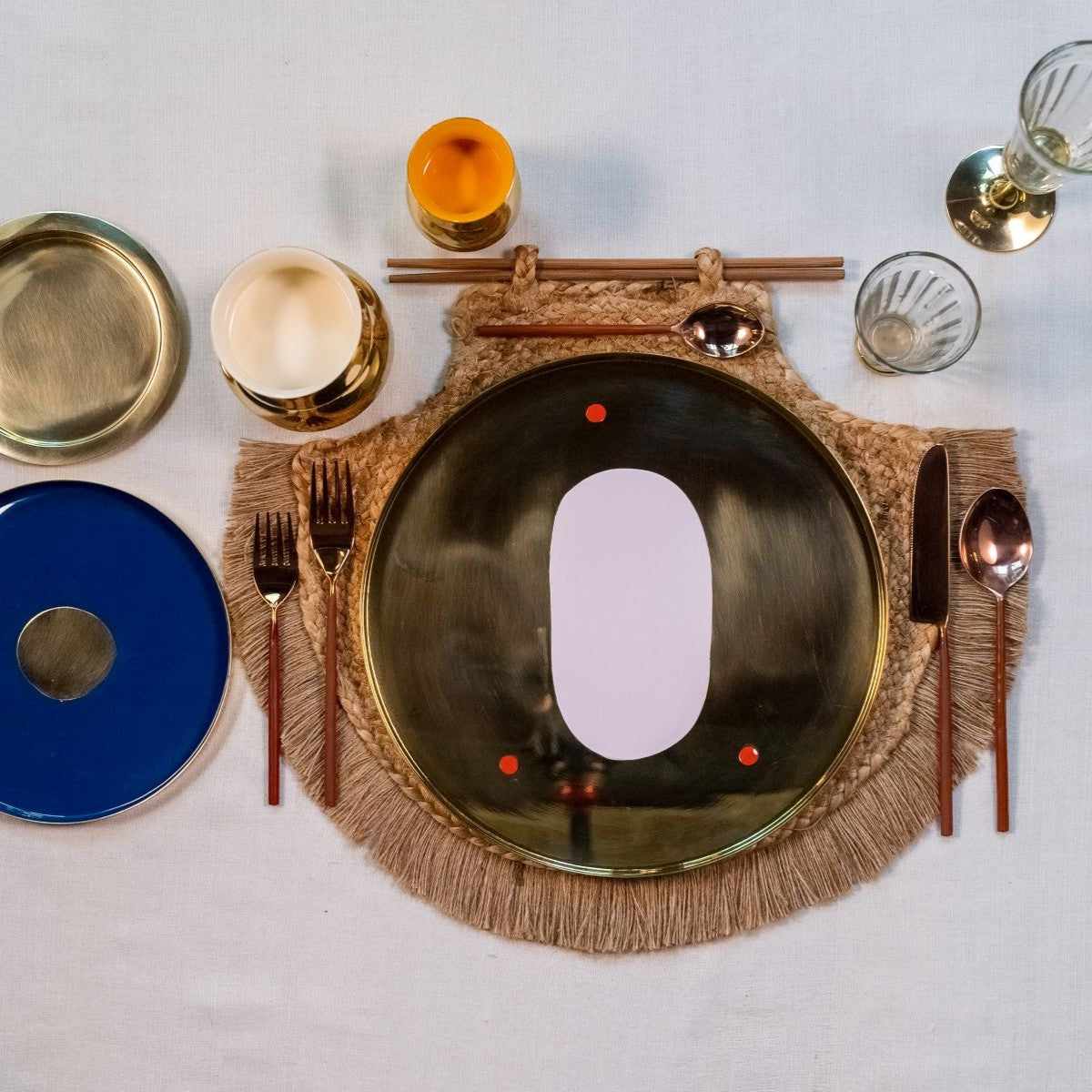 Tantra Thaali Platter Linga (12")