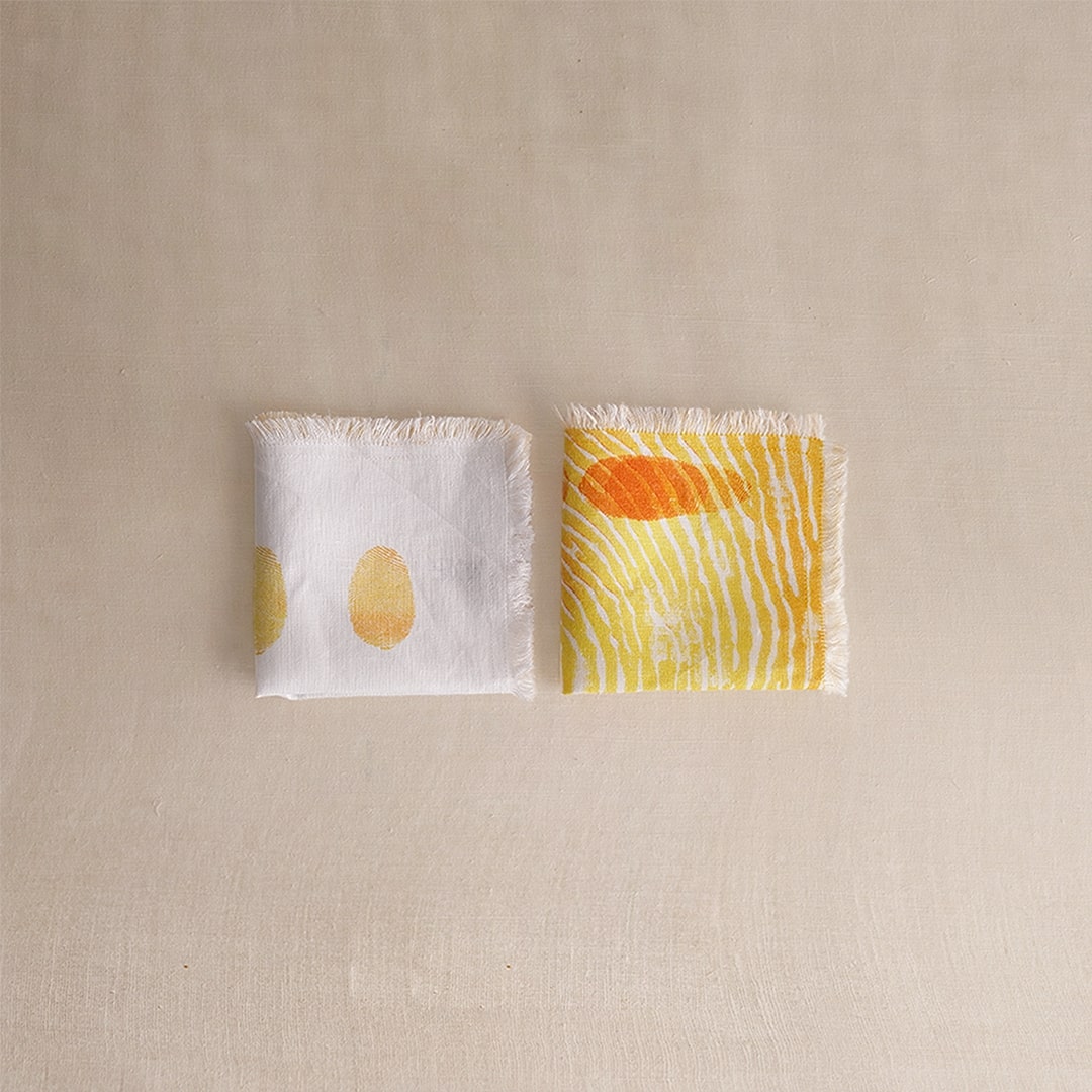 Cocktail Haldi Napkin (Set of 2)
