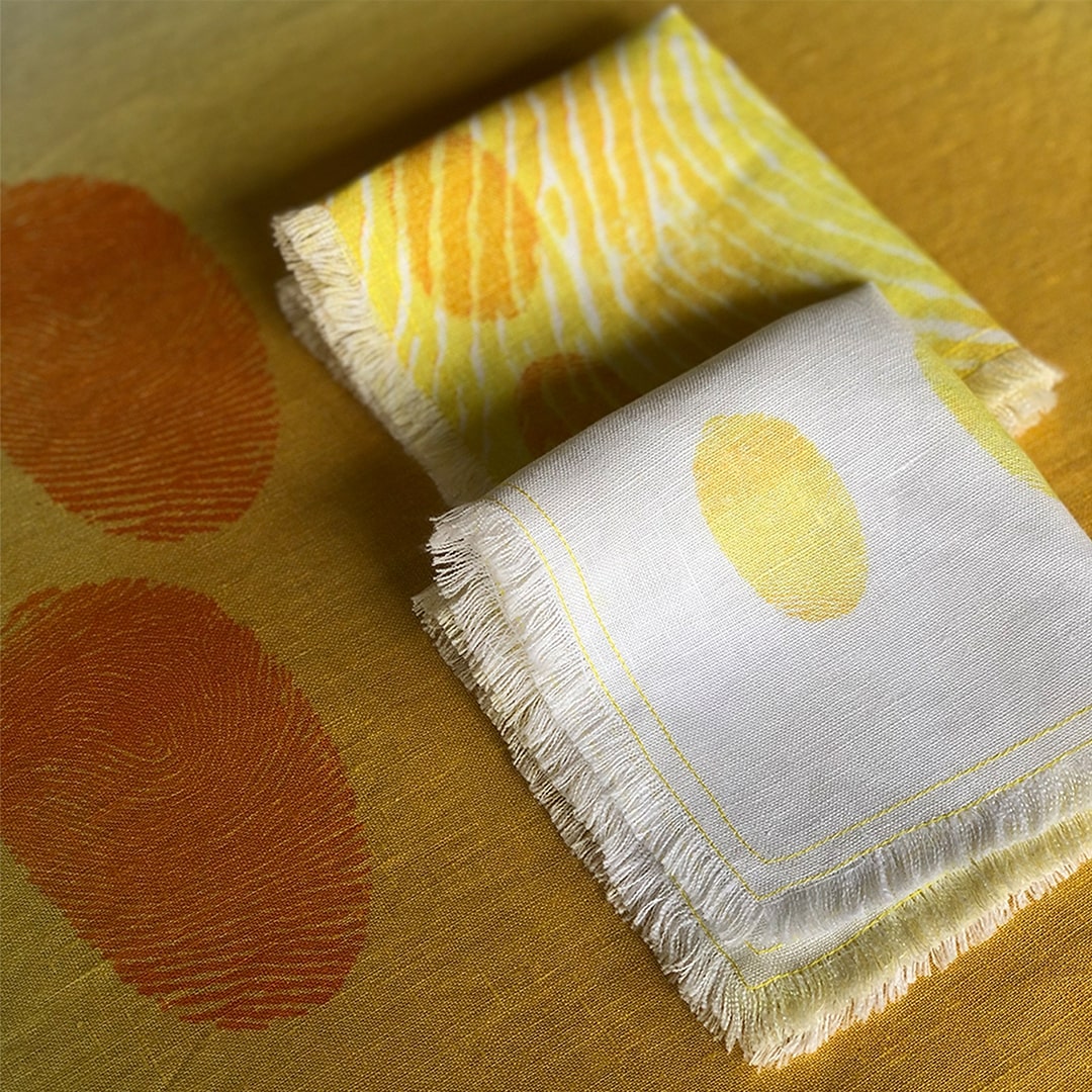 Cocktail Haldi Napkin (Set of 2)