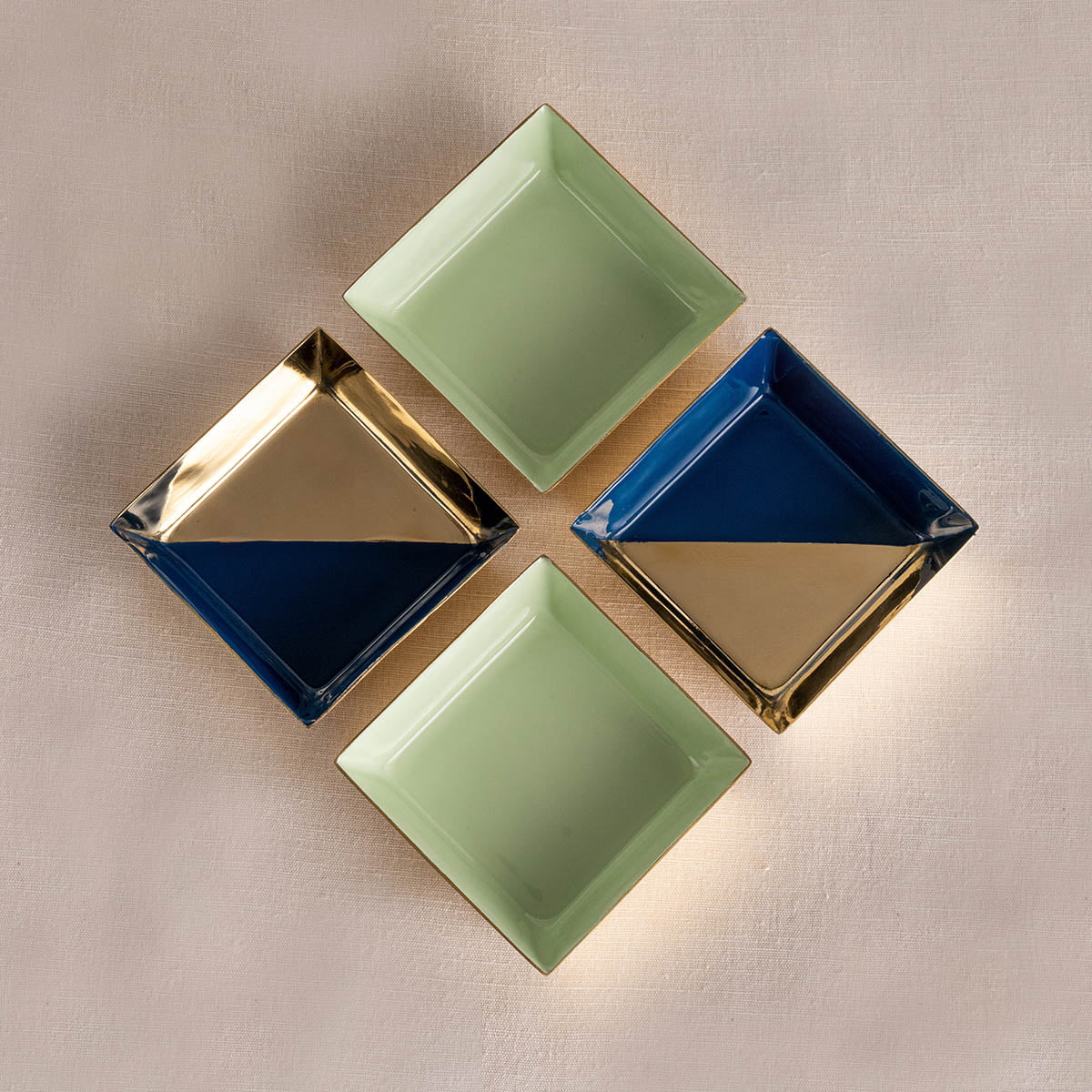 Square Katori Mint