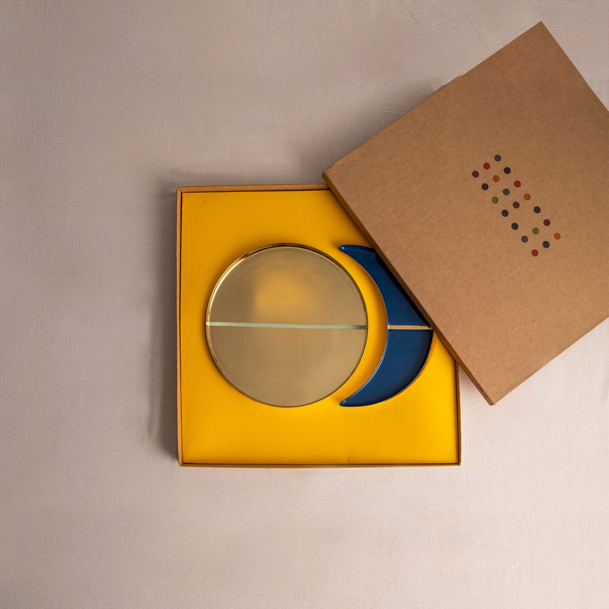 Sun And Moon Thaali Platter Gift Box
