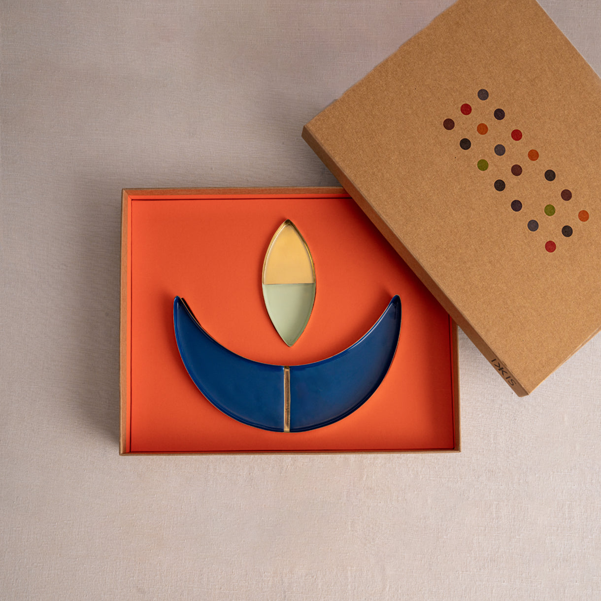 Kali Mini Plate With Moon Gift Box