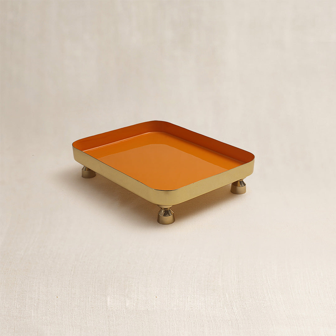 Tantra Chowki Tray Set (Haldi)
