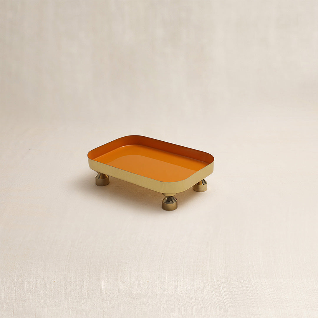 Tantra Chowki Tray Small (Haldi)