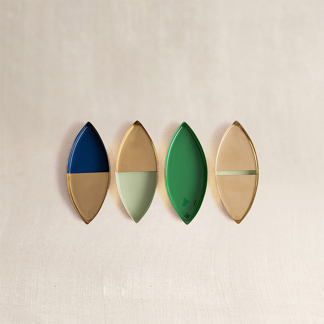 Kali Mini Plate Green Set of 2