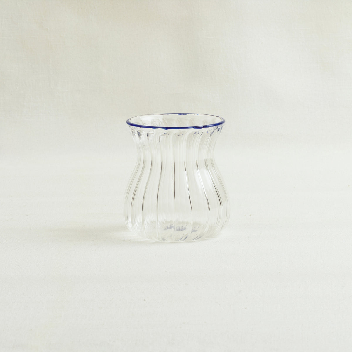 Lota Glassware Short Blue