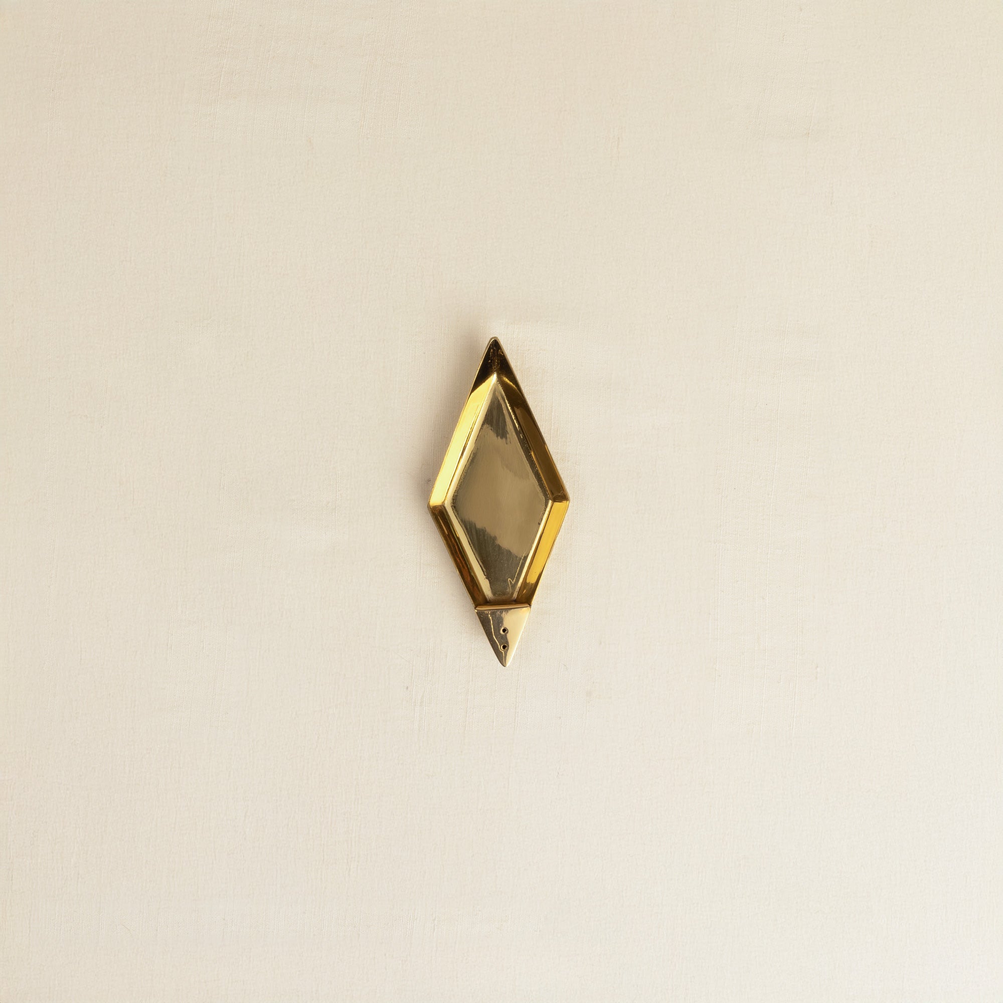 Hira Incense Holder Brass