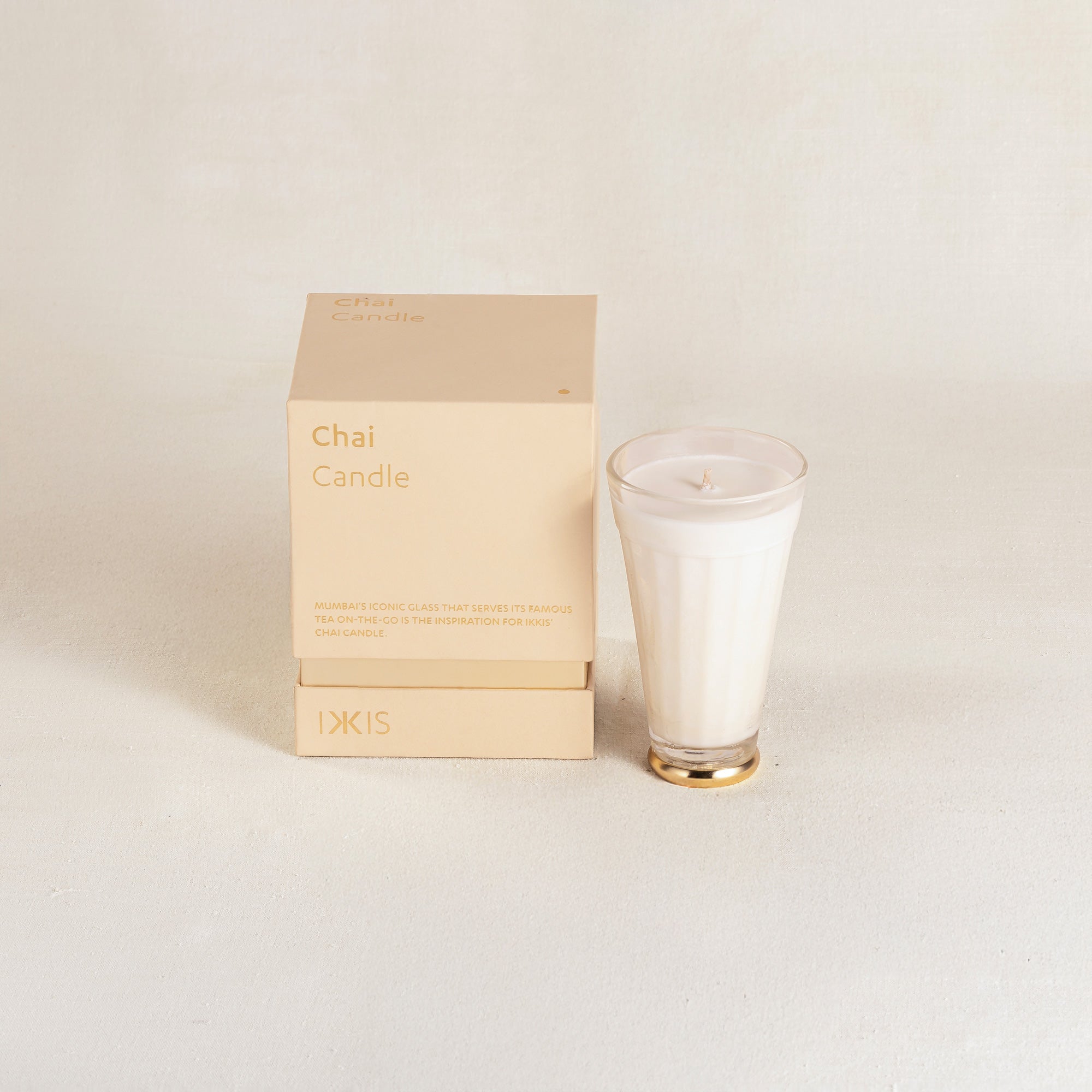 Chai Glass Candle