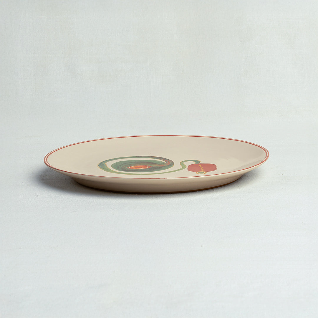 Ceramic Tantra Plate - Spanda