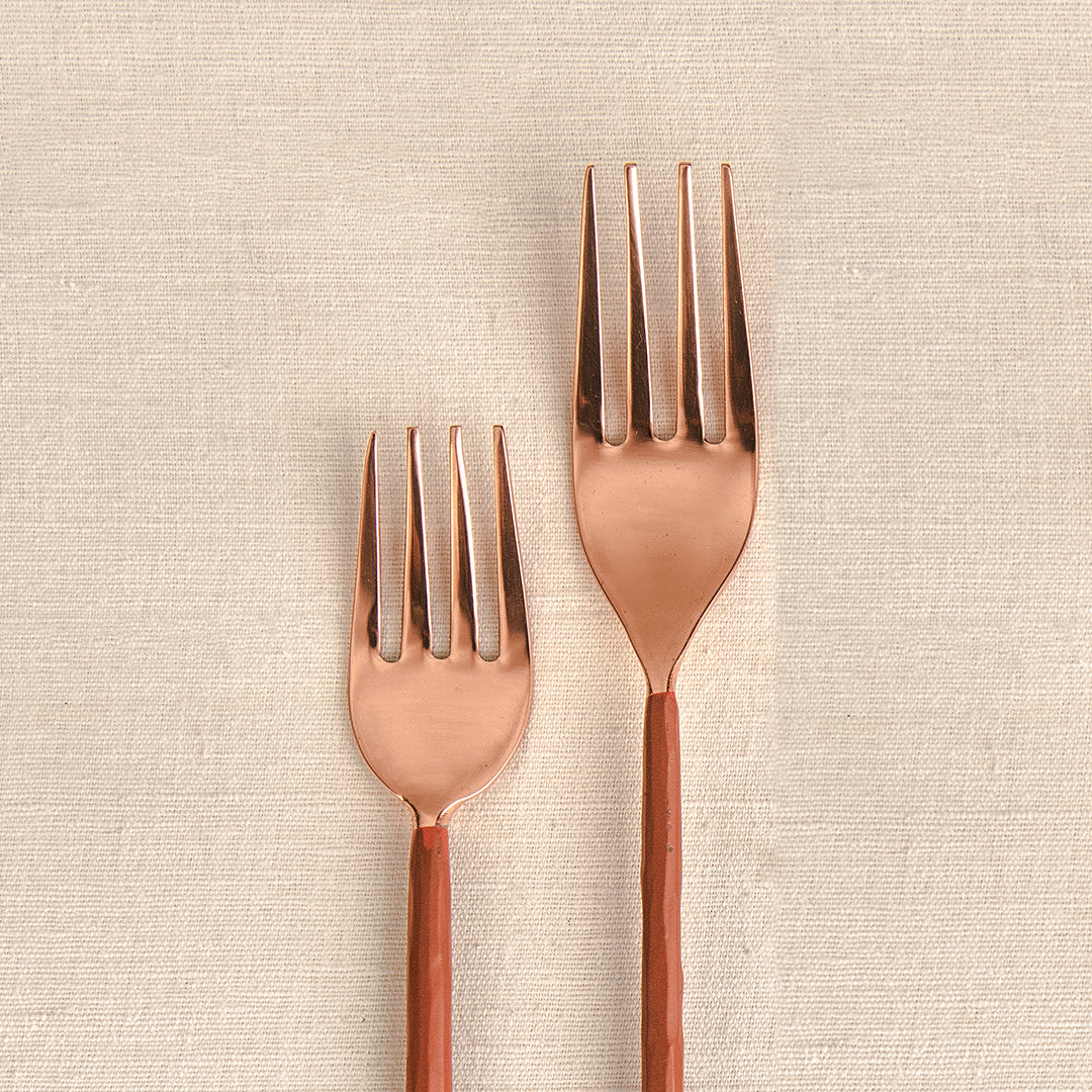 Terracotta Kata Chamcha Cutlery (Set of 5)