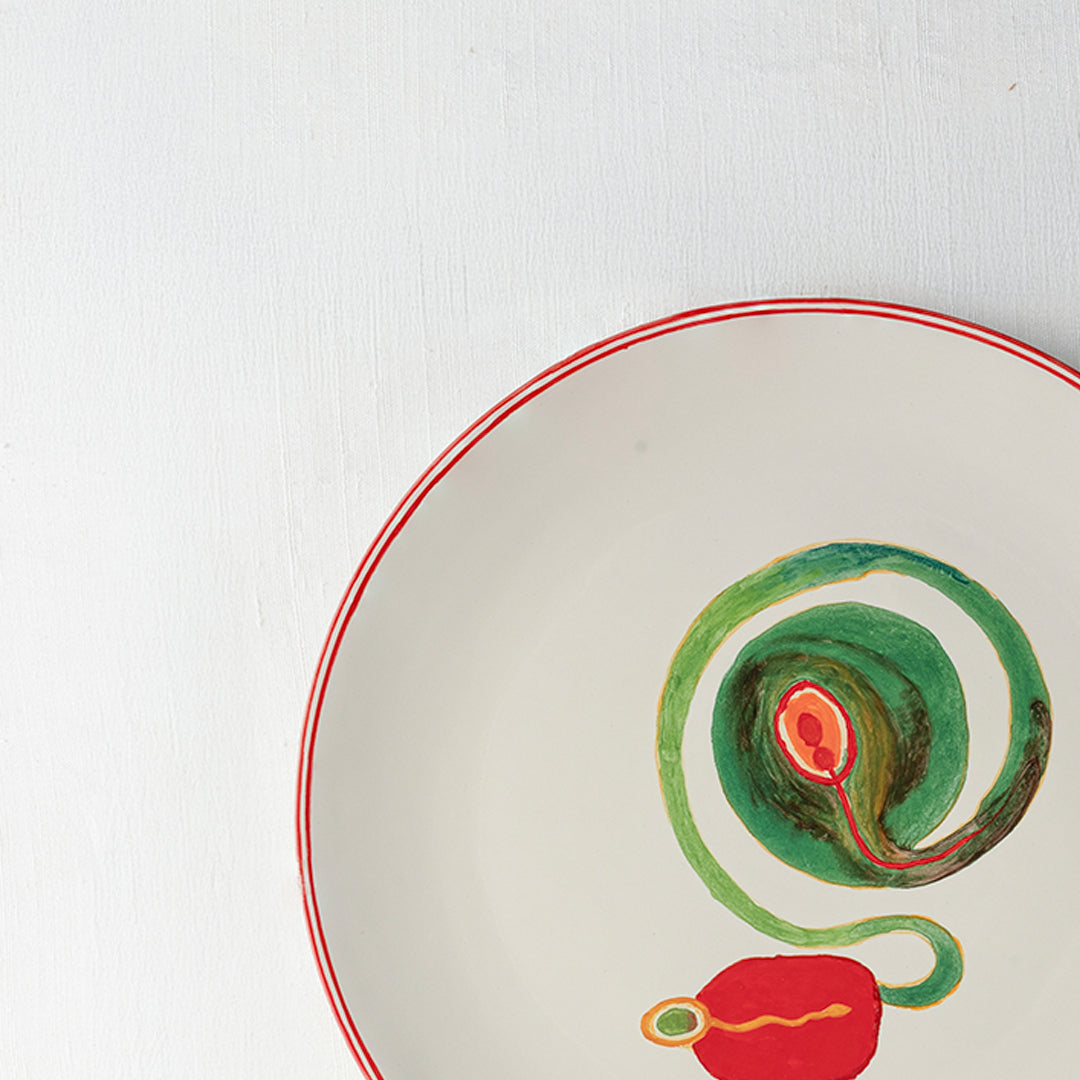 Ceramic Tantra Plate - Spanda