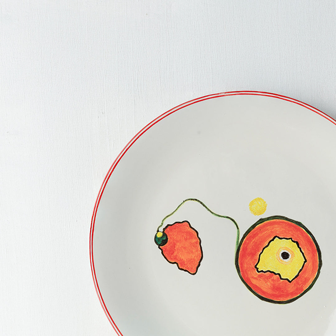 Ceramic Tantra Plate - Trika