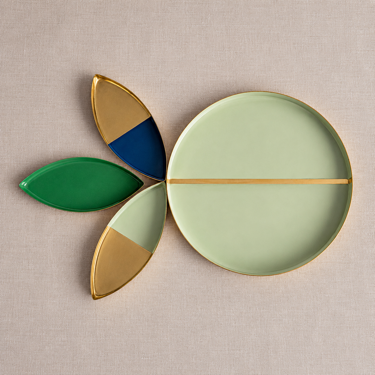 One by Two Thaali Platter (8")