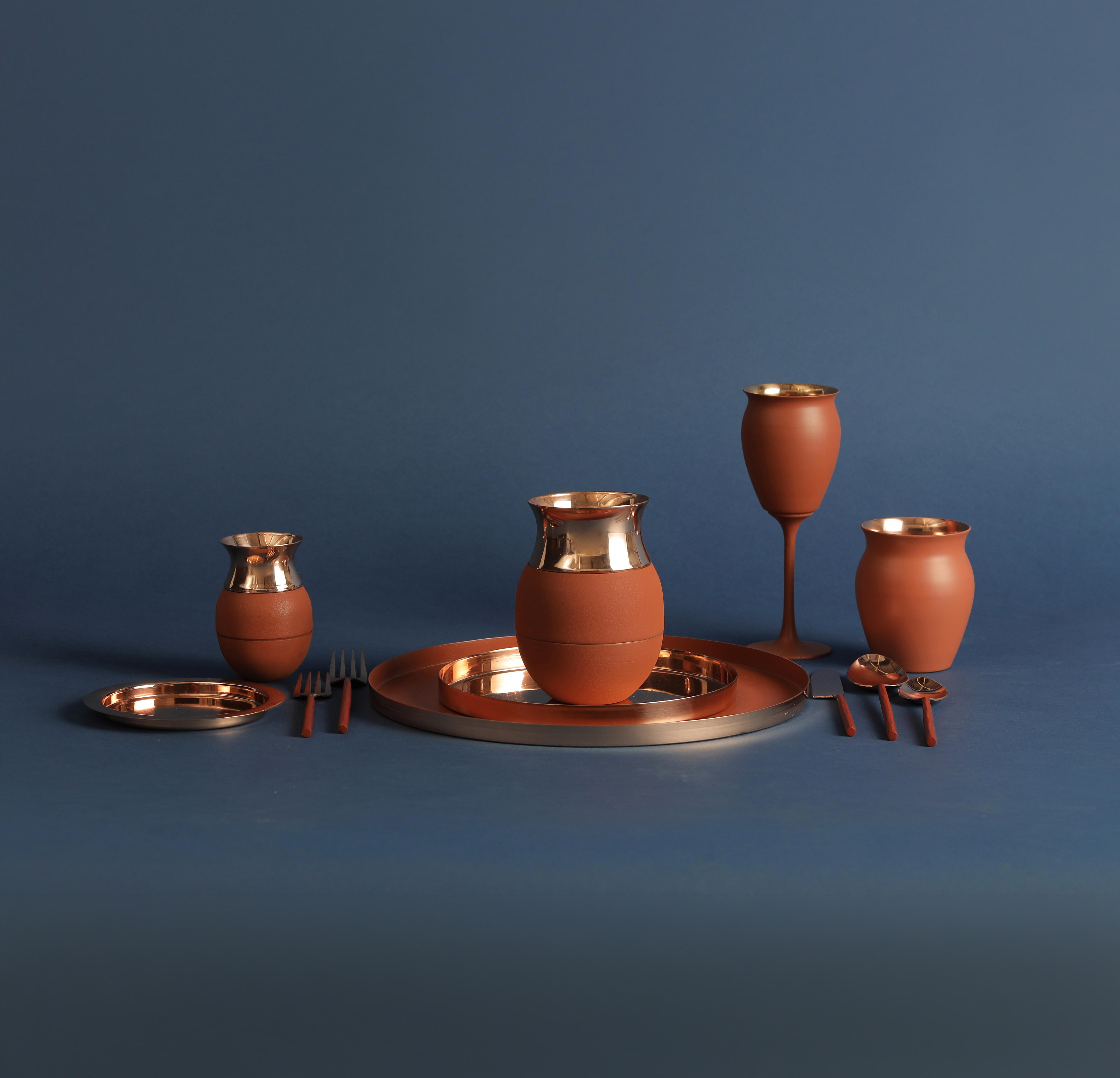 Copper Lota Tiffin (Mini)