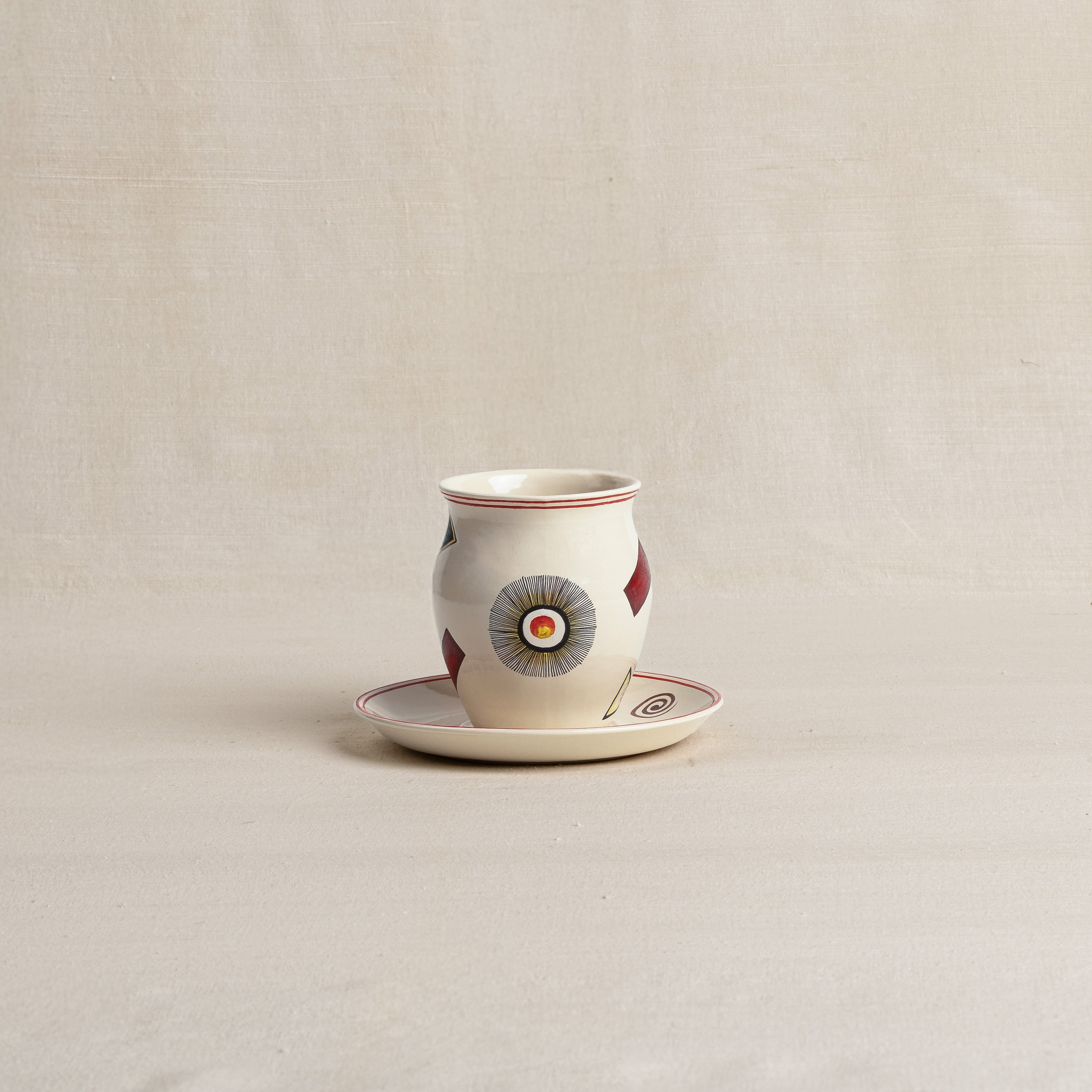 Tantra Mug With Saucer