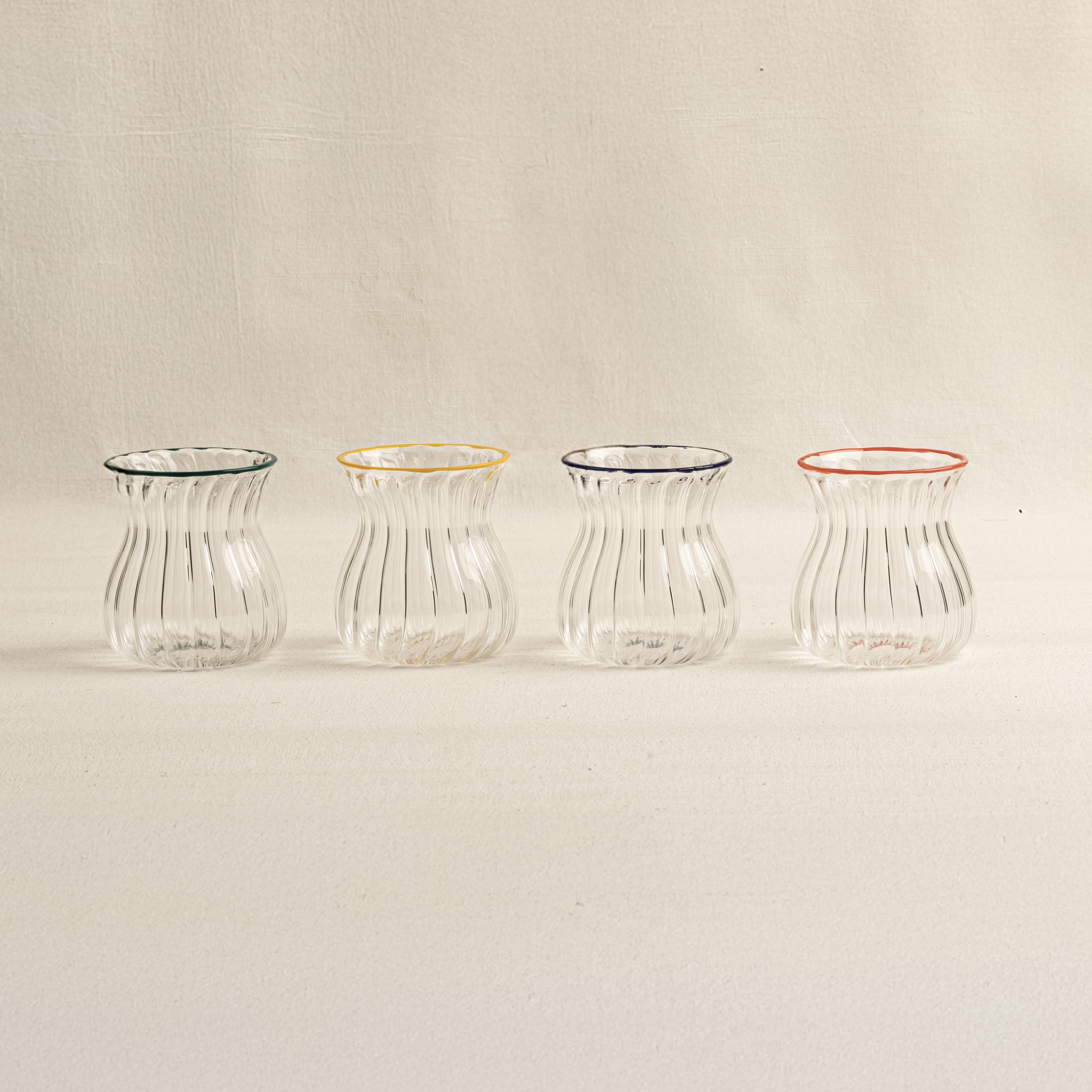 Lota Fluted Glasses (Set of 4)